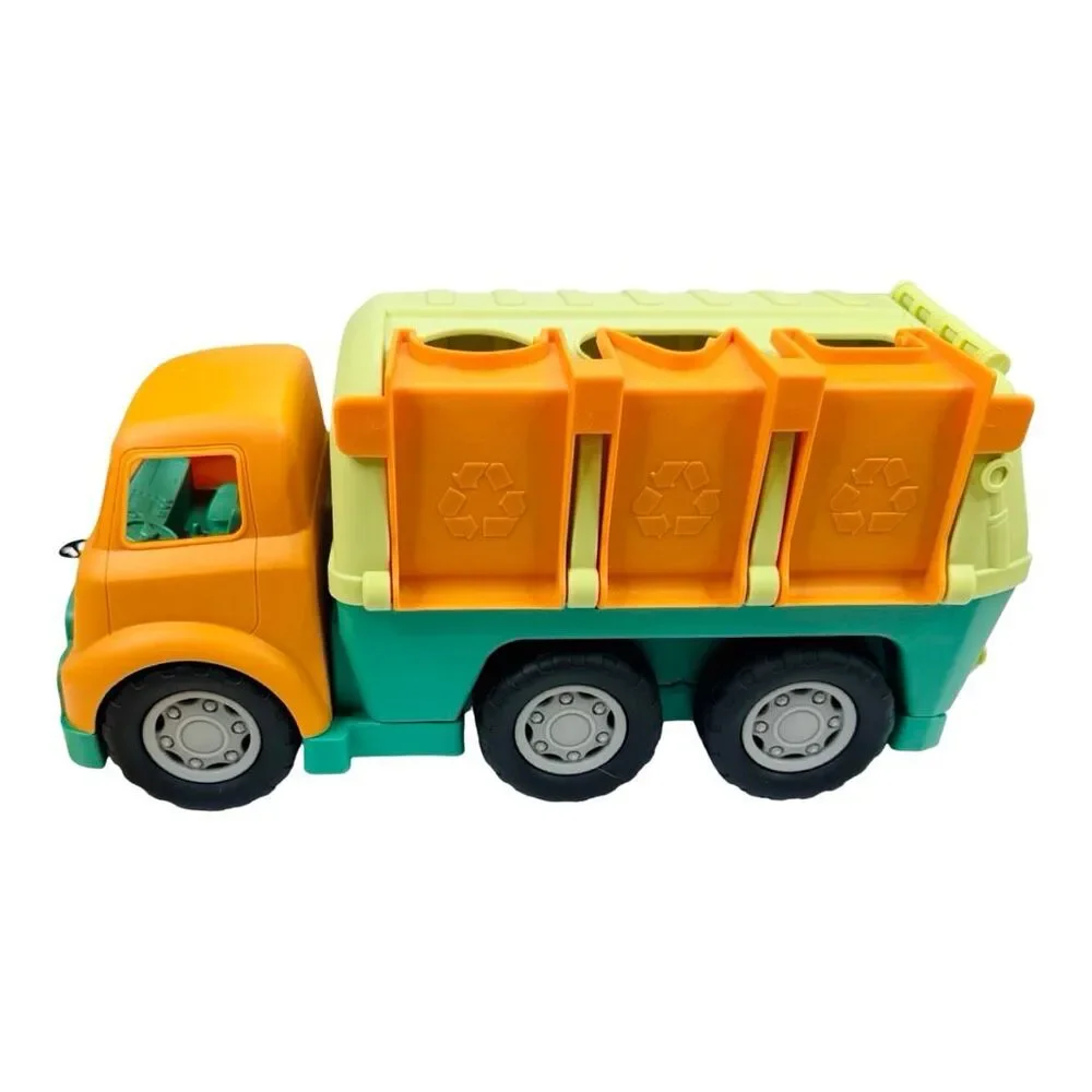 Gigglescape™ Plastic Recycling Truck Toy Vehicle - 10.25”H